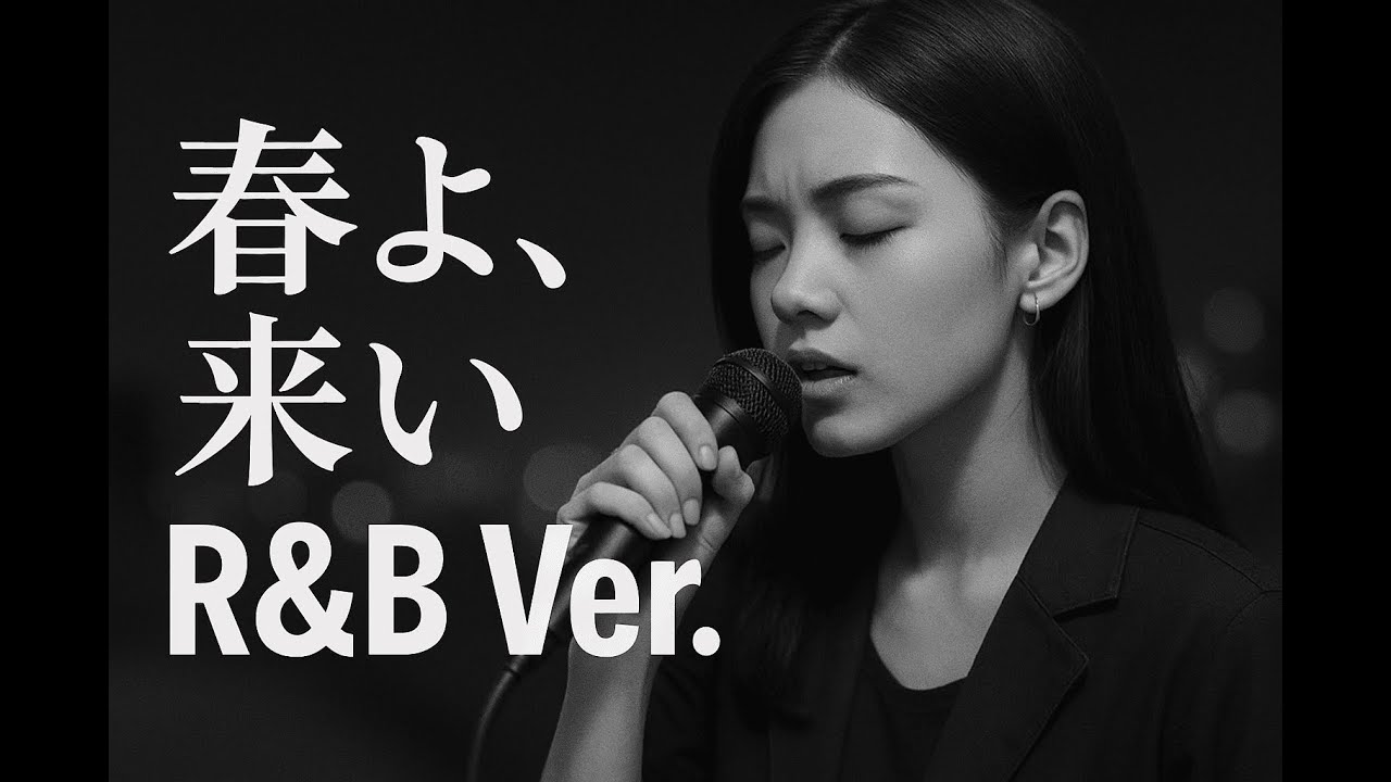 もしも松任谷由実『春よ、来い』が宇多田ヒカル風R&Bになったら｜J-POP R&B Cover