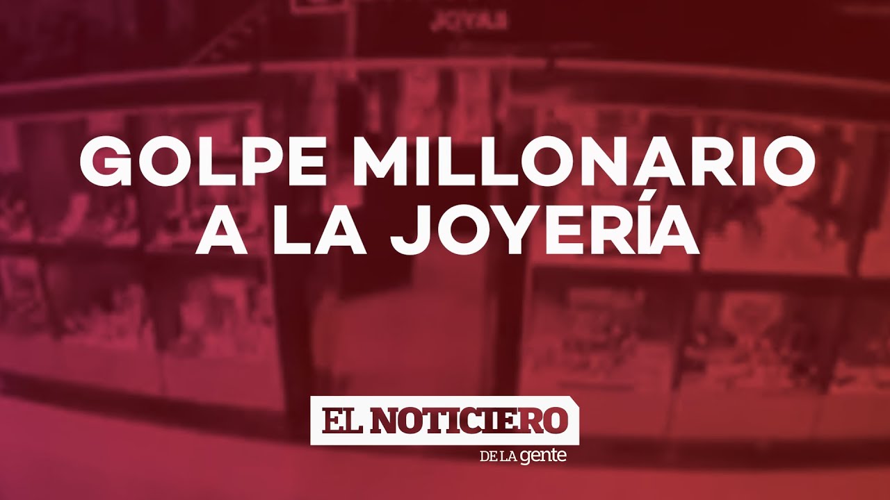 ASALTO MILLONARIO a una JOYER&Iacute;A en el SHOPPING de Mor&oacute;n - El Noti de la Gente