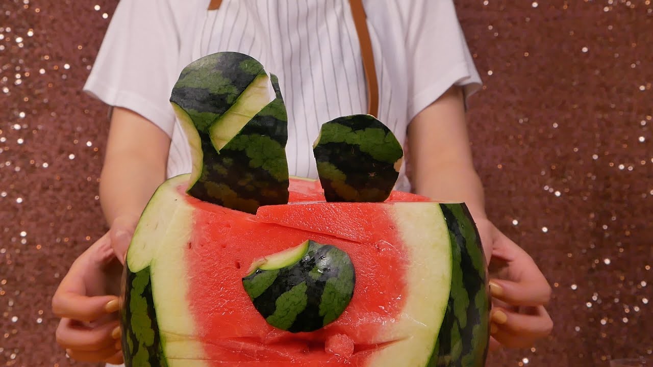 🌙 여름 특집 팅글 기계 - 수박이 된 당신의 머리 ASMR