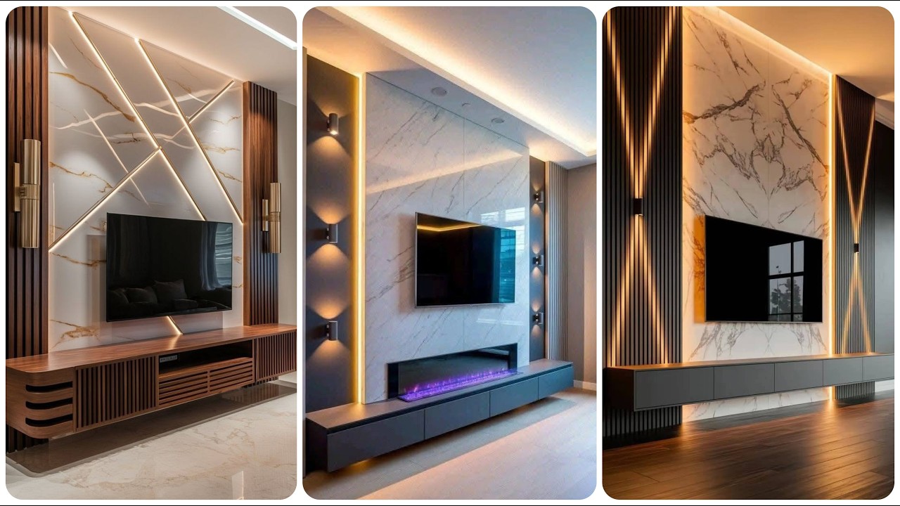 Top 100+ Trending TV Unit Designs for Living Room 2025 | Modern Interior Ideas