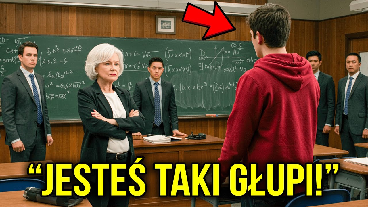 PROFESOROWIE PRÓBOWALI UPOKORZYĆ STUDENTA — NIE WIEDZIELI, ŻE TO GENIUSZ MATEMATYKI!