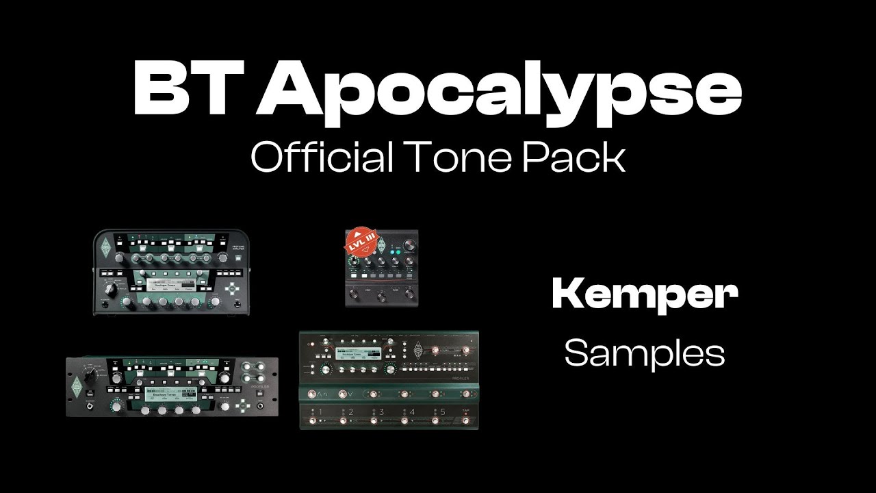 BT Apocalypse | Kemper Head, Rack, Stage, Player Samples
