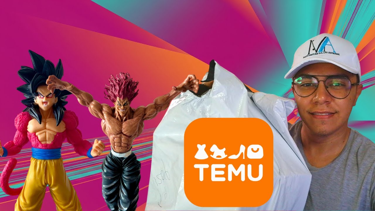 Compré MUCHAS figuras de anime en TEMU  y me llego esto...