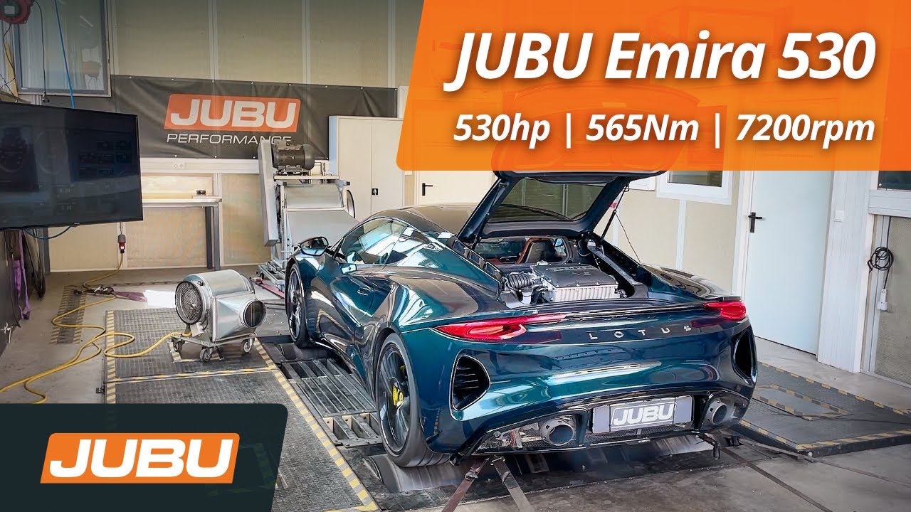 JUBU Lotus Emira 530 - performance upgrade (7200rpm)