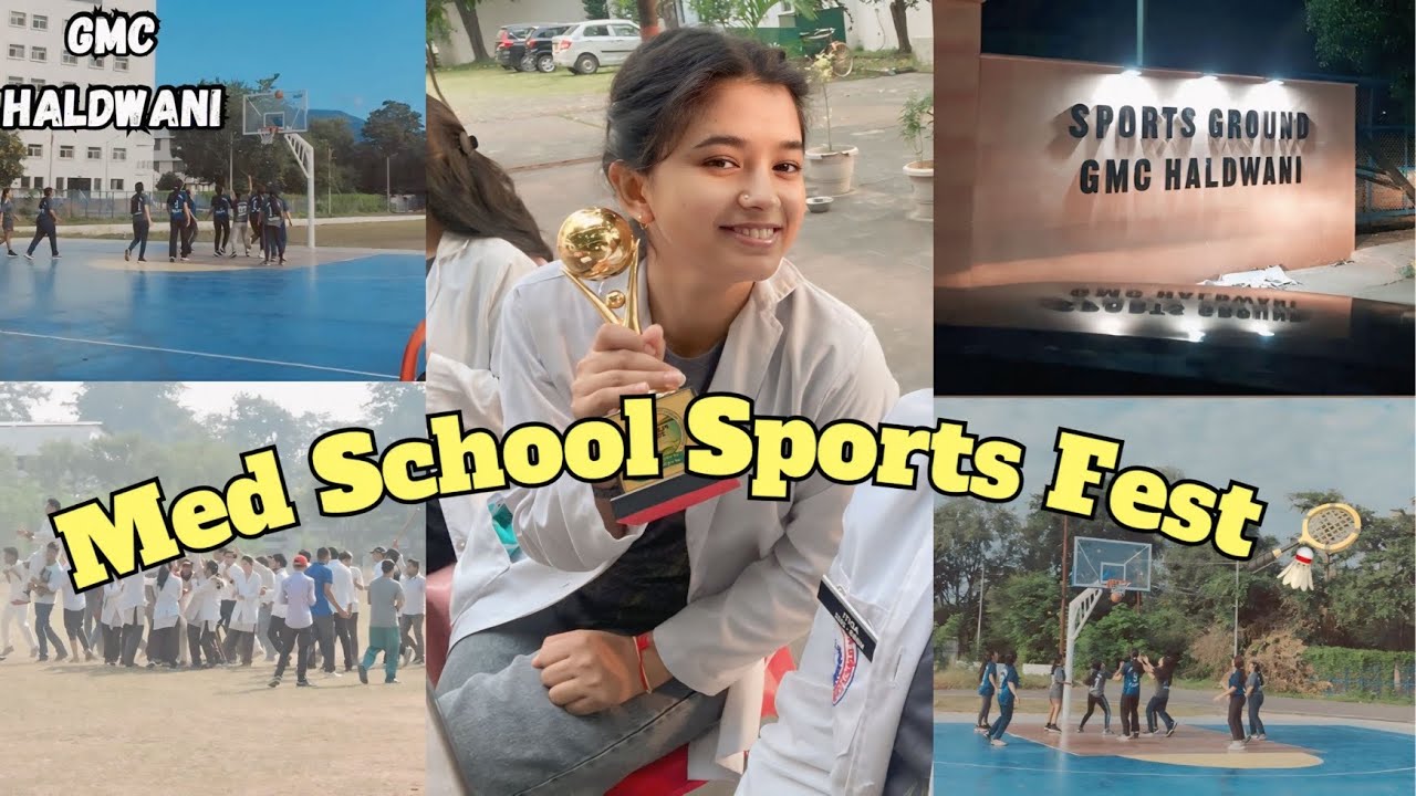 GMC Haldwani Sports Fest🏸 ft. MBBS students🩺