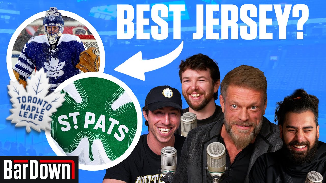 RANKING LEAFS JERSEYS WITH ADAM COPELAND | BarDown Podcast