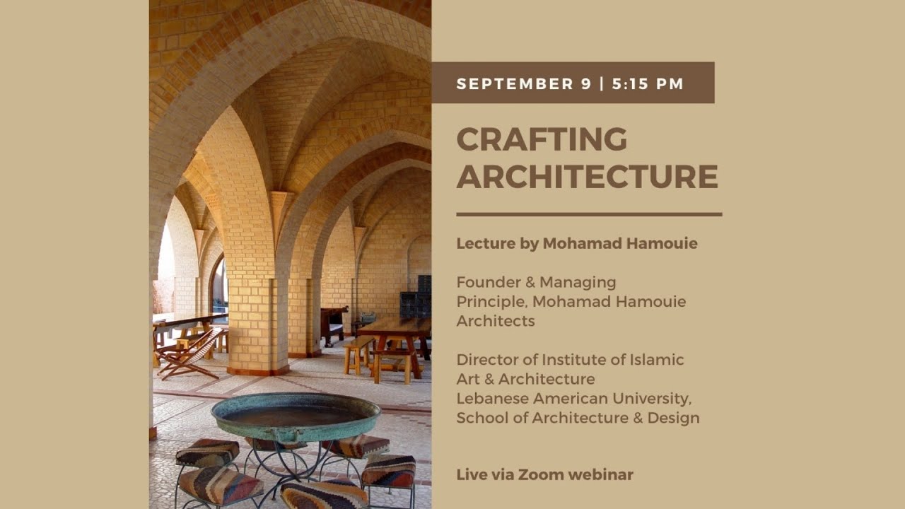 Mohamad Hamouie | Crafting  Architecture