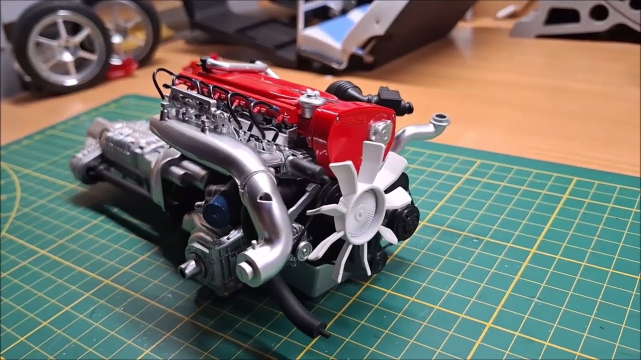 Fast and furieus Nissan skyline GTR r34 1/8 #21 #RB26 engine