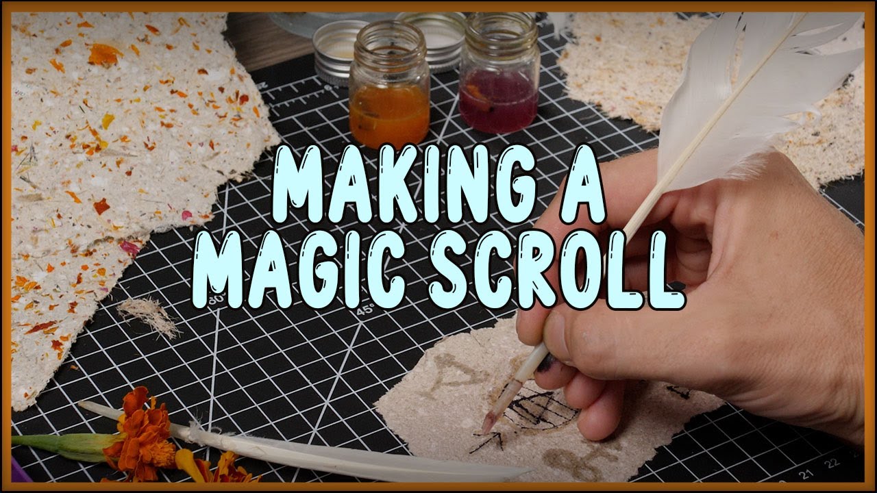 Scratch Building Magic Scrolls