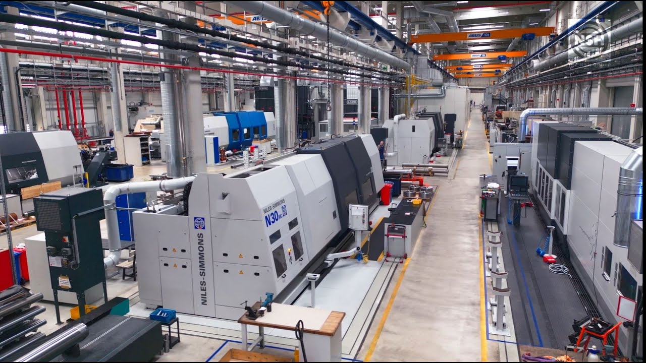 NILES-SIMMONS Anwenderbericht beim Kunden KraussMaffei - Technologievielfalt mit Bearbeitungszentren