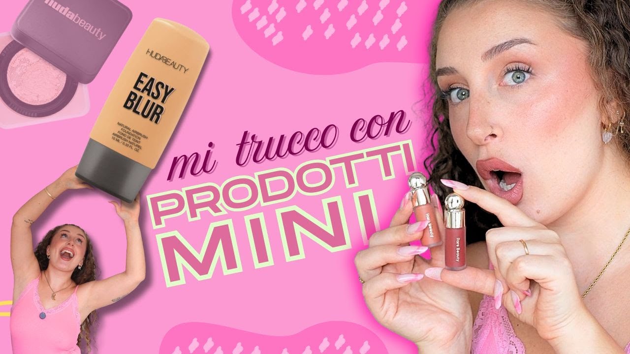Solo prodotti mini! MAKEUP CHALLENGE