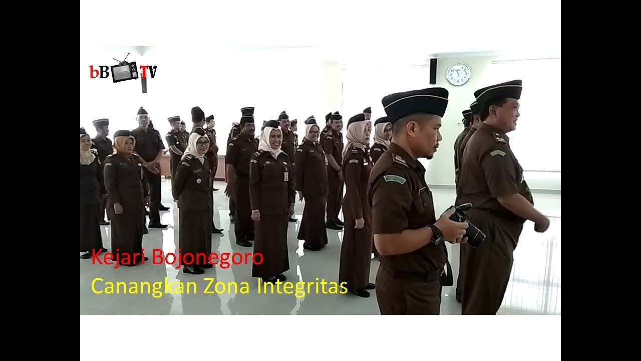 Kejari Bojonegoro Canangkan Zona Integritas