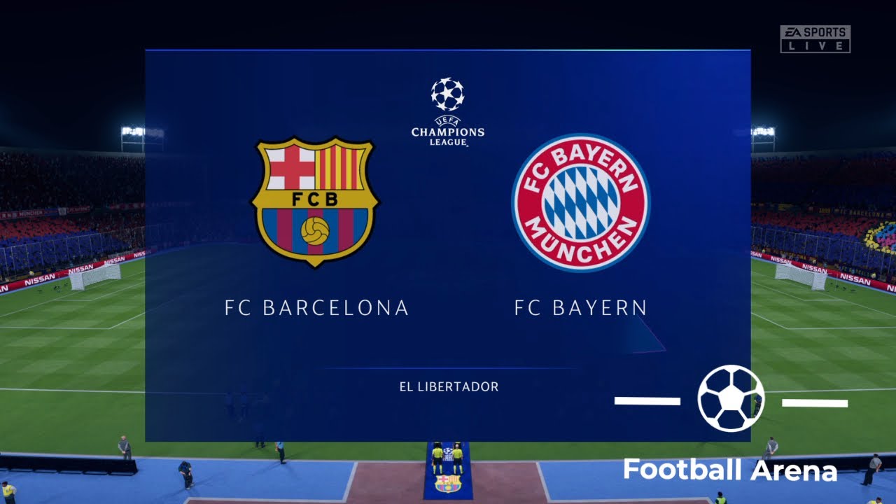 FC Barcelona vs Bayern Munich | UEFA Champions League 2020 | FIFA 20 Simulation Match | PS4