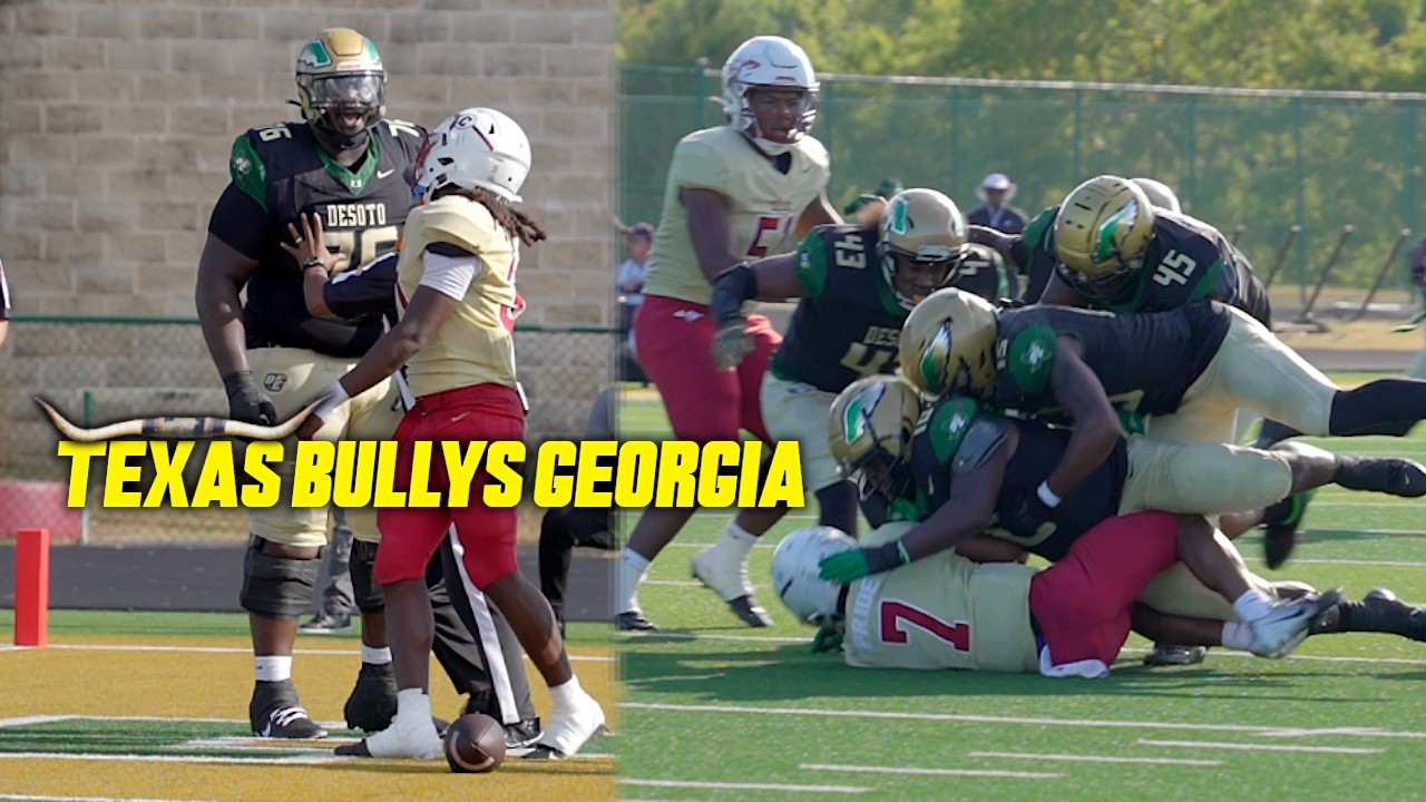 TEXAS VS GEORGIA!! #1 DESOTO VS CREEKSIDE (GA)