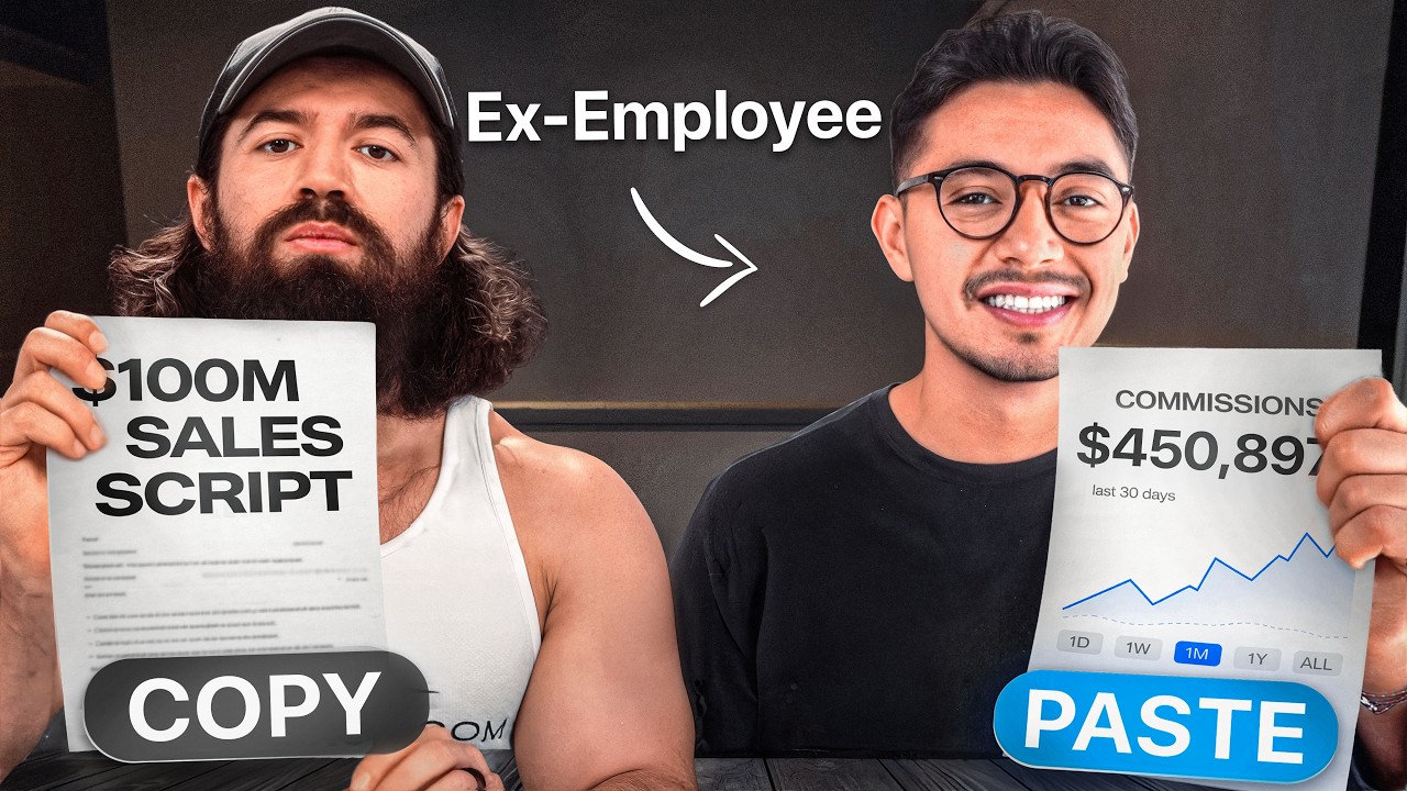 I Copied Alex Hormozi's $100M Sales Script and Closed $10M