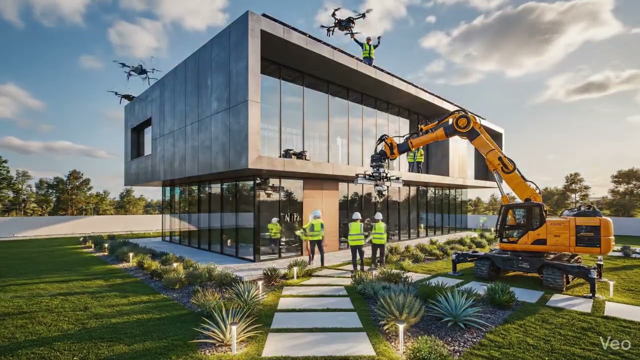 Відео для YouTube Shorhe Future of Construction is HERE! 🛠️🔥 #Shortsts