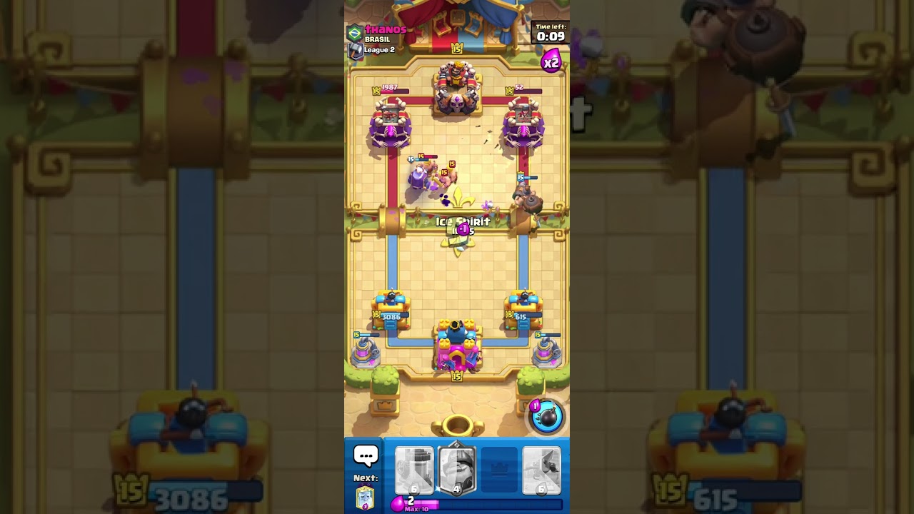 Xbow v/s Royal giant 
