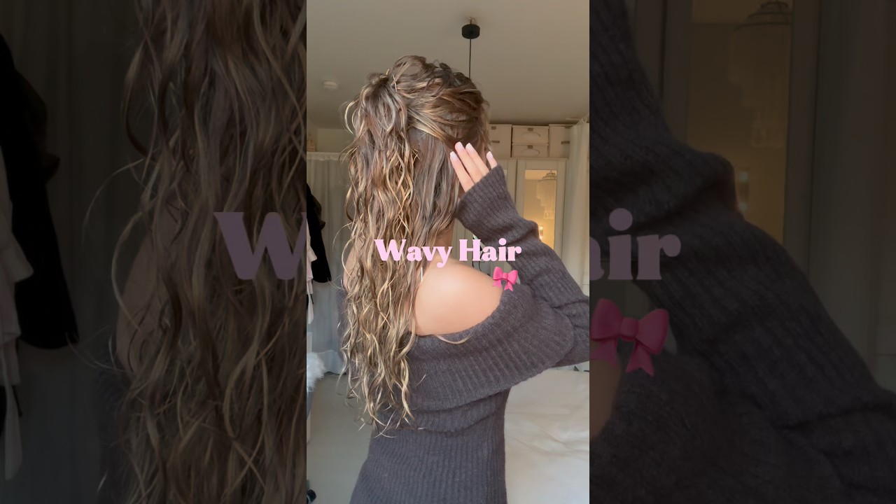 Wavy Hair Routine 🫶 #locken #fyp #hairroutine #curlyhair #wavyhair