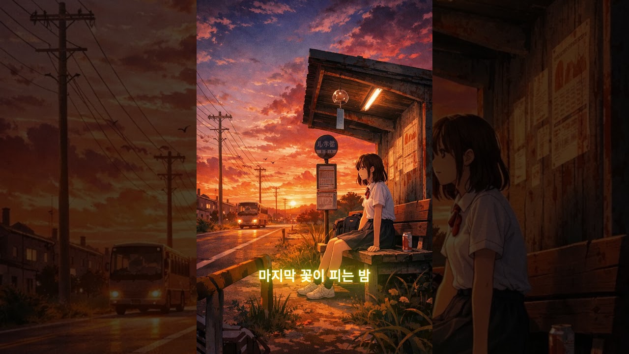 마지막 꽃이 피는 밤 | 감성 애니 OST 스타일 슬픈 노래 #감성노래#슬픈노래#애니감성#애니OST#발라드#sadmusic#animevibes#koreanballad#감성발라드