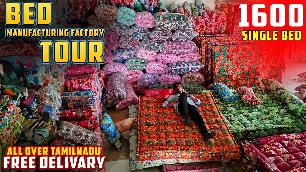 Bed Manufacturing Factory | ilavam panju methai |mattress in Tamilnadu | IlavampanjuMetthai Factory|