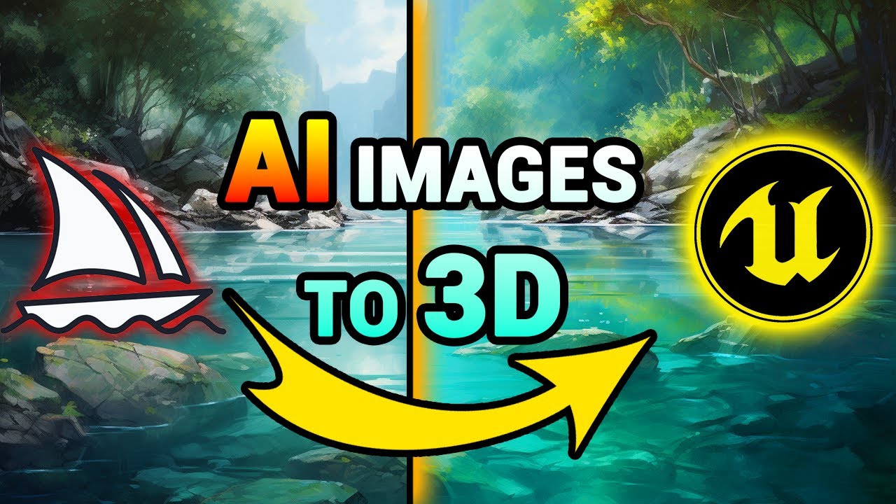 Midjourney в Unreal Engine 5 выглядит потрясающе | Урок
