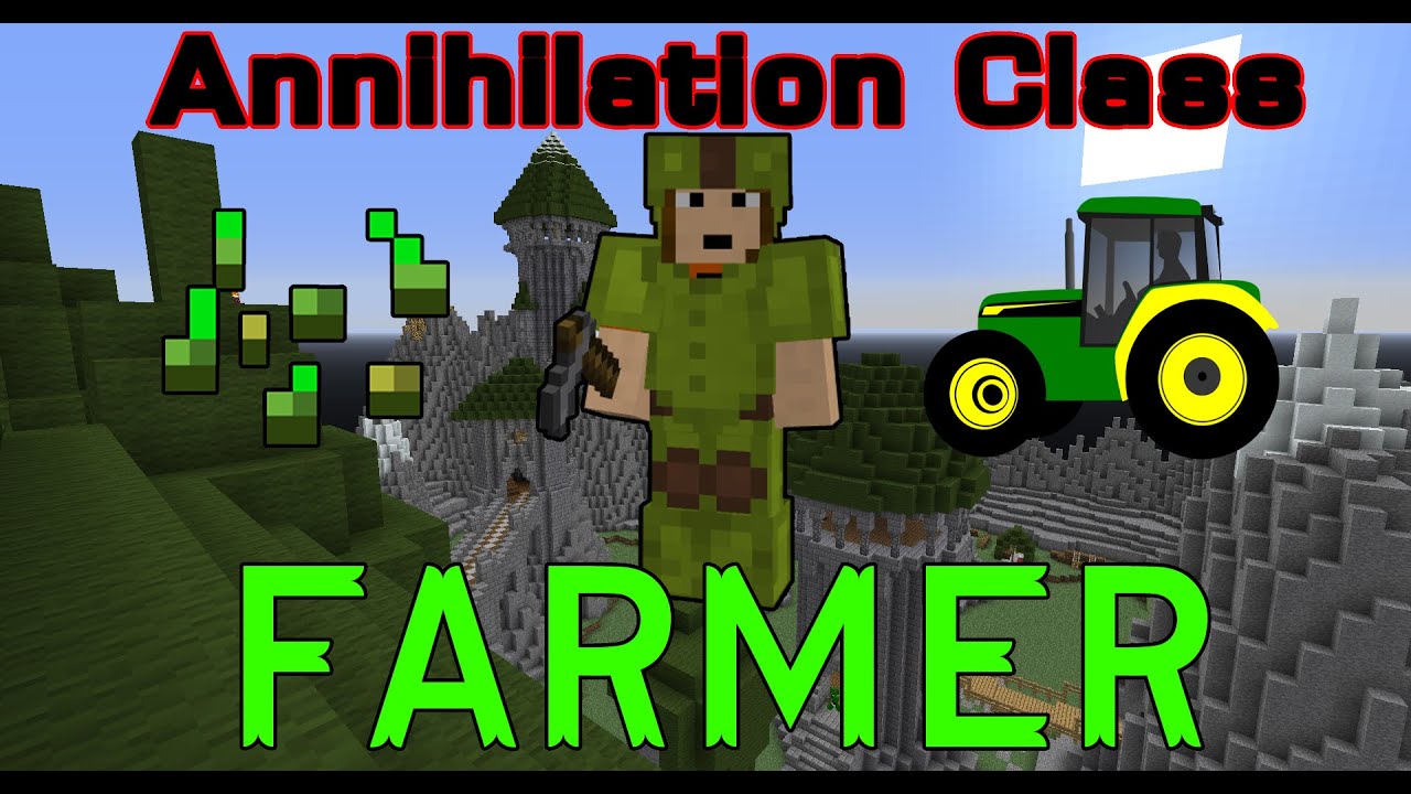 Minecraft Annihilation Class – Farmer