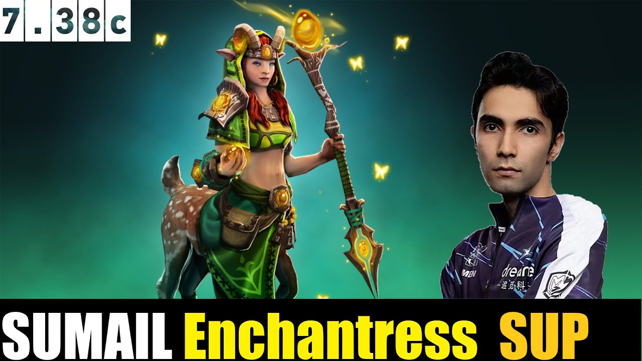 🤯 Sumail [Enchantress] MID 7.38C - DOTA 2 HIGHEST MMR MATCH#sumail #dota2gameplay #dota2