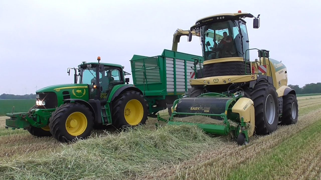 Winter rye silage with new Krone BiG X!