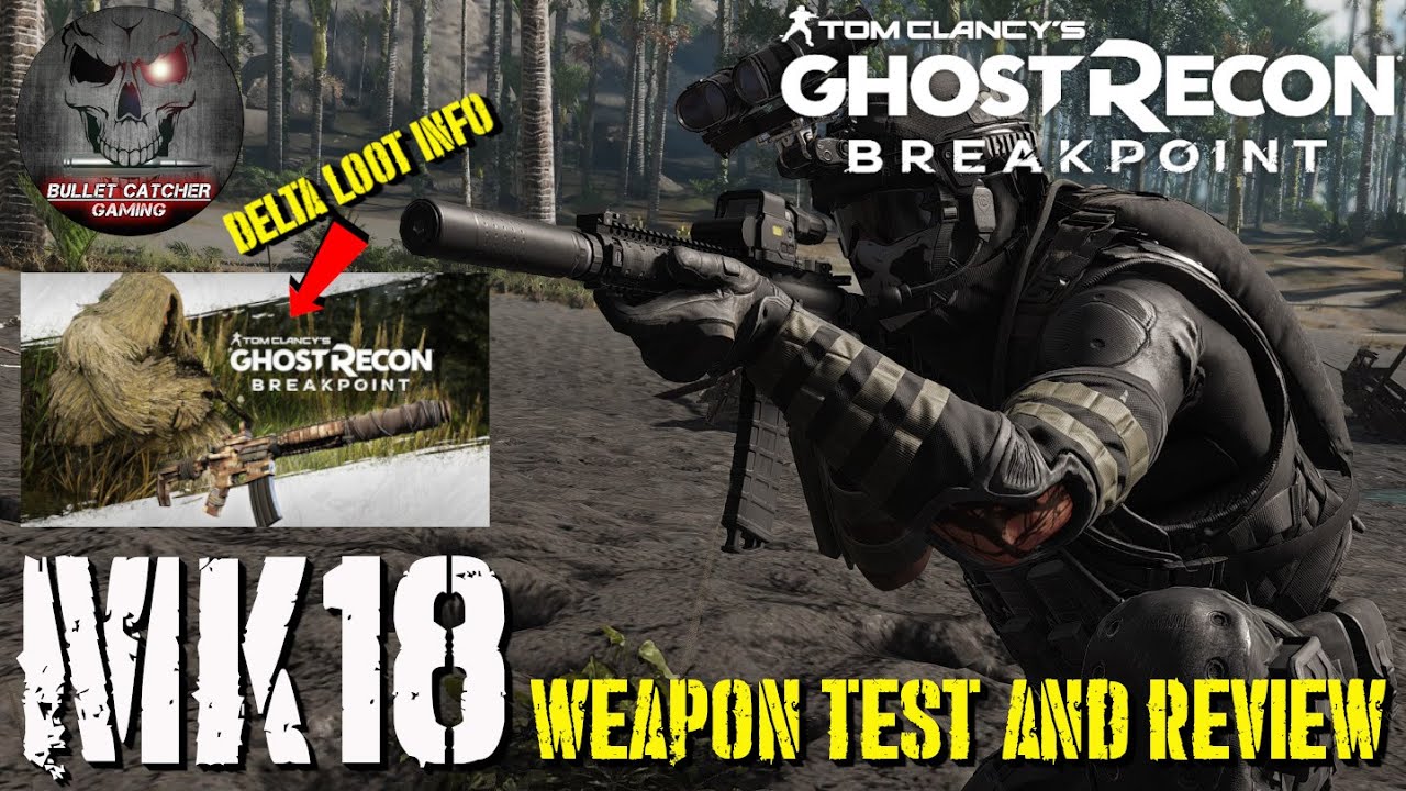 Ghost Recon Breakpoint - MK18 Weapon Test And Review