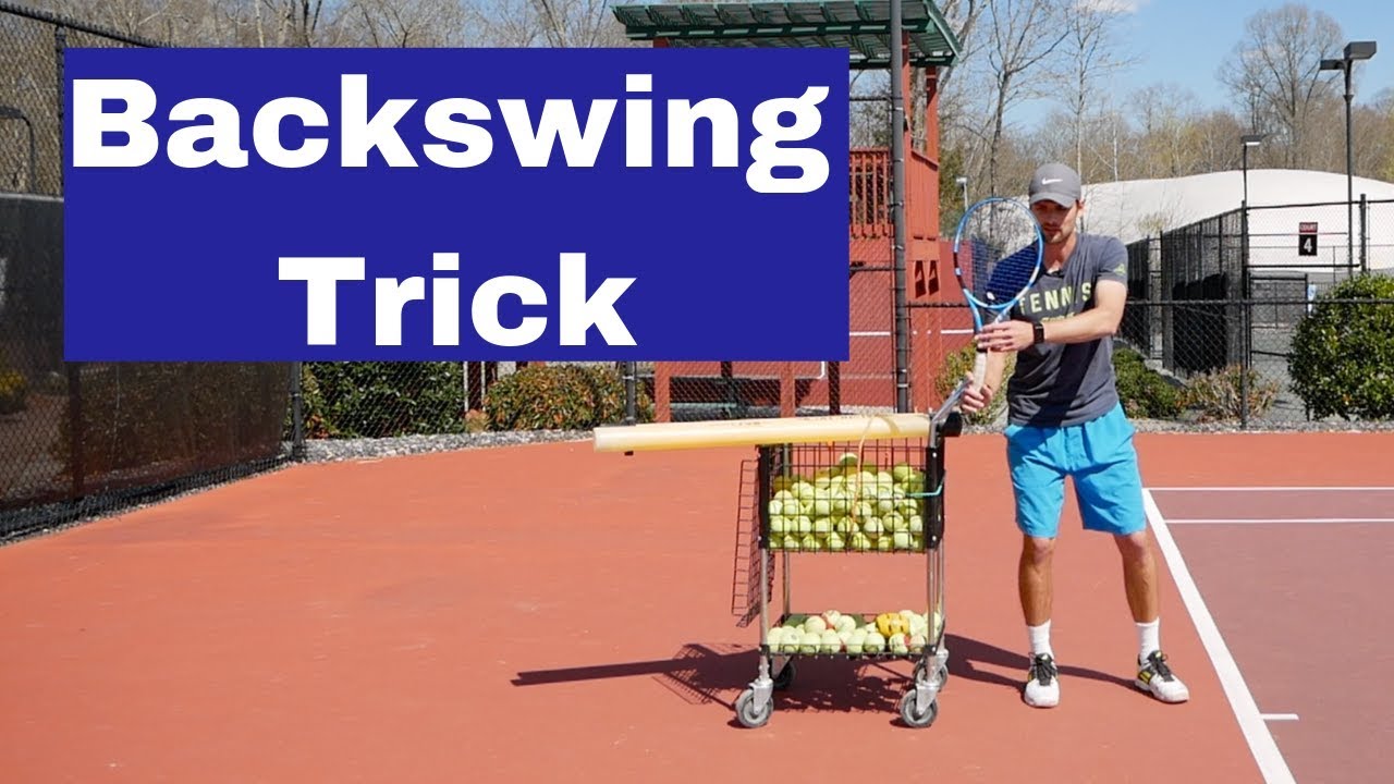 How To INSTANTLY Shorten Up Your Backswing and Be More Consistent In Tennis!