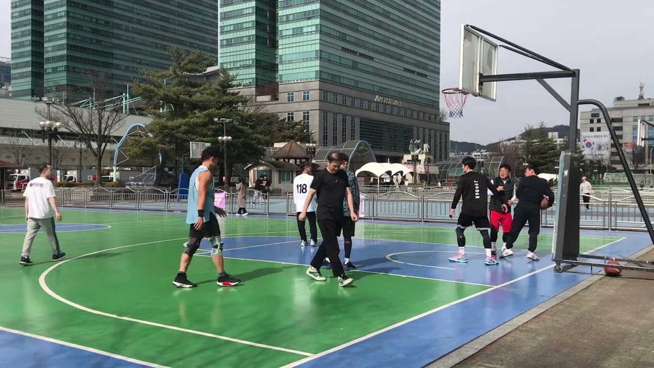 20260301 6 플랜비 농구/안양 평촌 중앙공원 농구/ 아침 농구/ 동네아저씨 농구