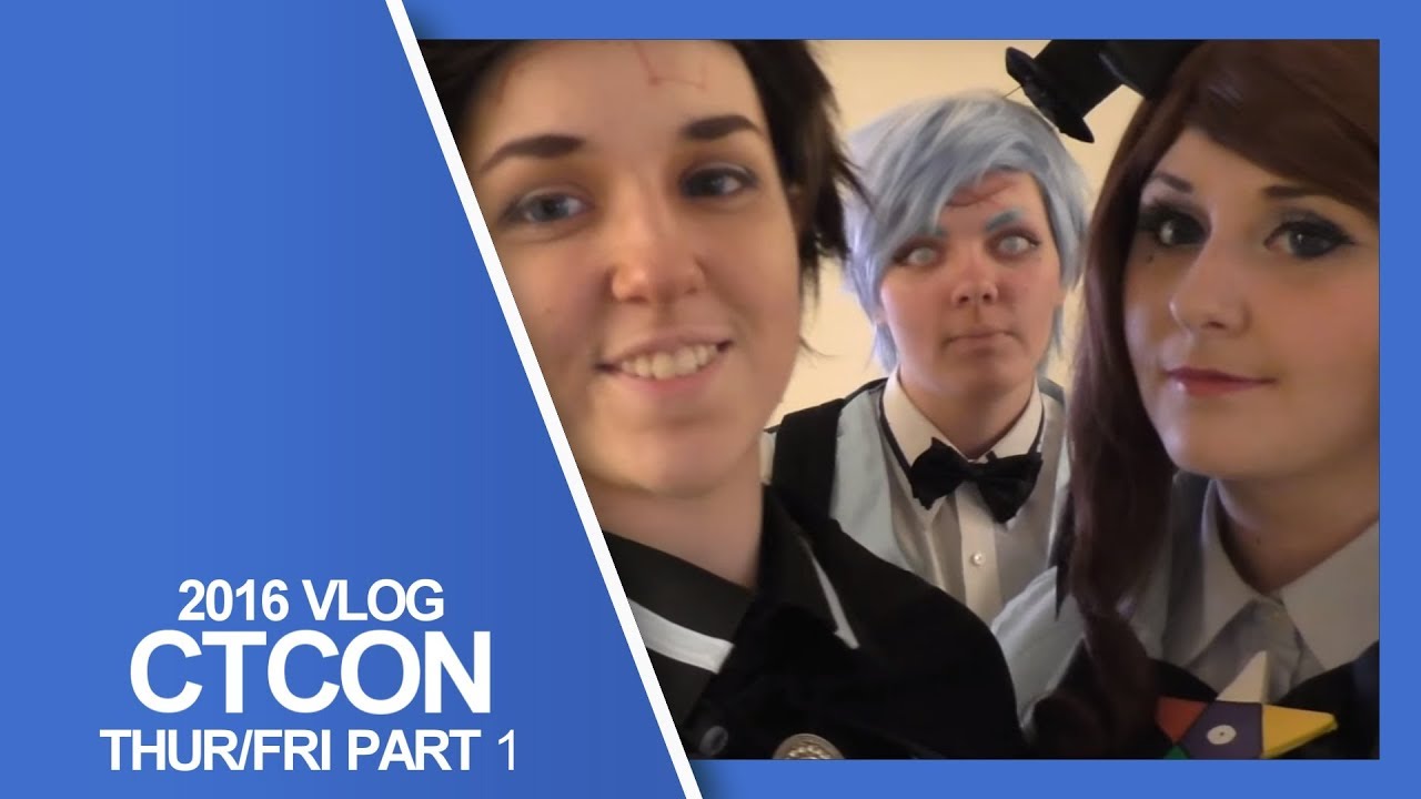 ConnectiCon Con 2016 Vlog - Part 1