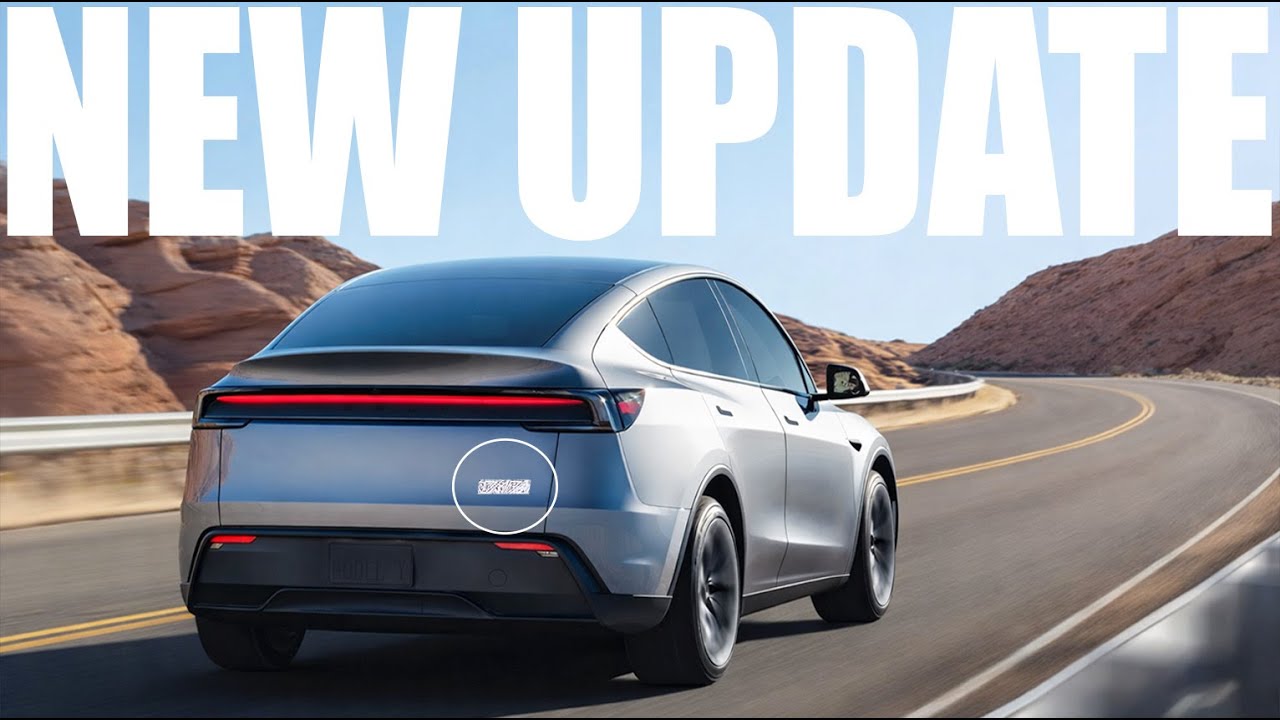 Замечена новая загадочная модификация Tesla Model Y с скрытым дизайном кузова | Скоро появится но...