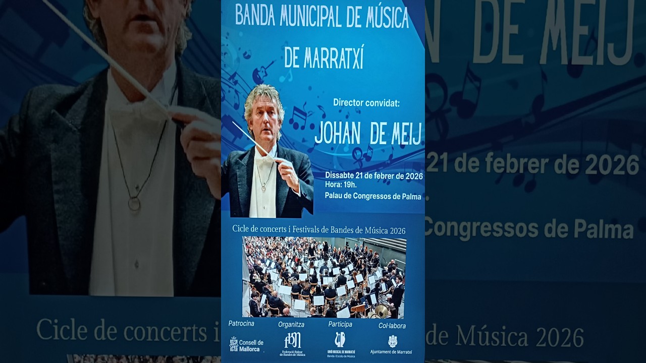Symphony N°1. The Lord of the Rings V. Hobbits. Johan de Meij. Banda Municipal de Música de Marratxí