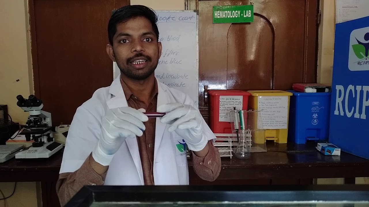 Reticulocyte count in Hindi / retic stains/ reticulocytes count calculation formula