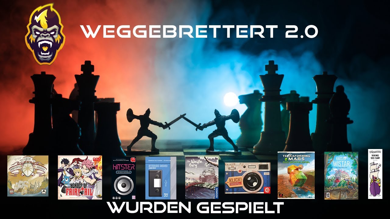 Weggebrettert 2.0 F.1.2- Rats of Wistar, Die weiße Burg, TM Das Würfelspiel.. und das Gewinnspiel