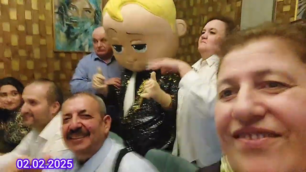 2 февраля 2025 г.Baku.Bilss land Tornado restoran.Elena ad günü yaşı 50.