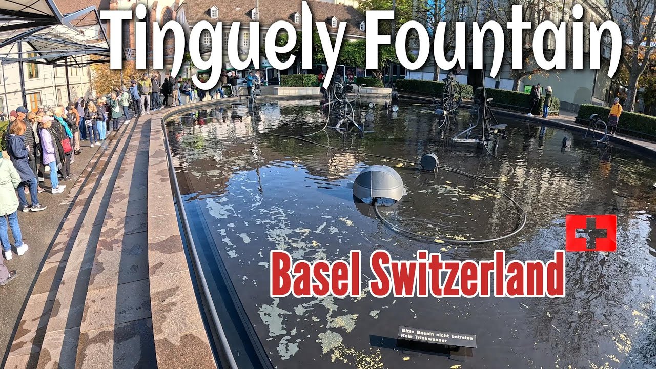 Visit the Tinguely Fountain | Last day in Basel, Switzerlan|