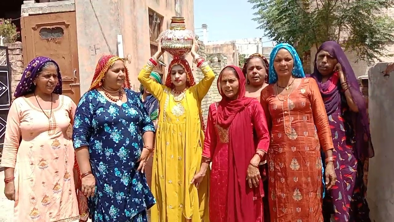 कुआं पूजन पीलिया #टोकनी पीतल की # new Haryanvi superhit geet#viral bhajan#YouTube#desi geet# kapade