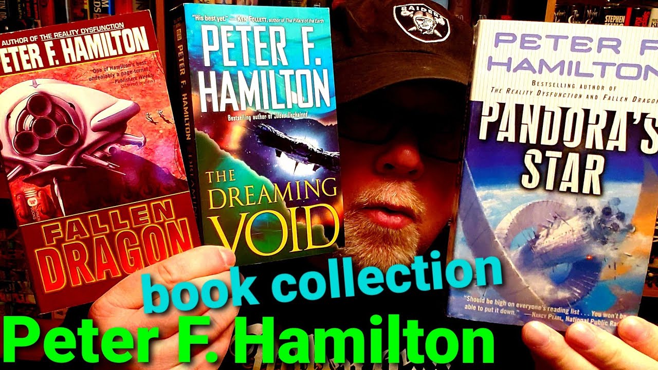 MY PETER F. HAMILTON SCIENCE FICTION BOOK COLLECTION