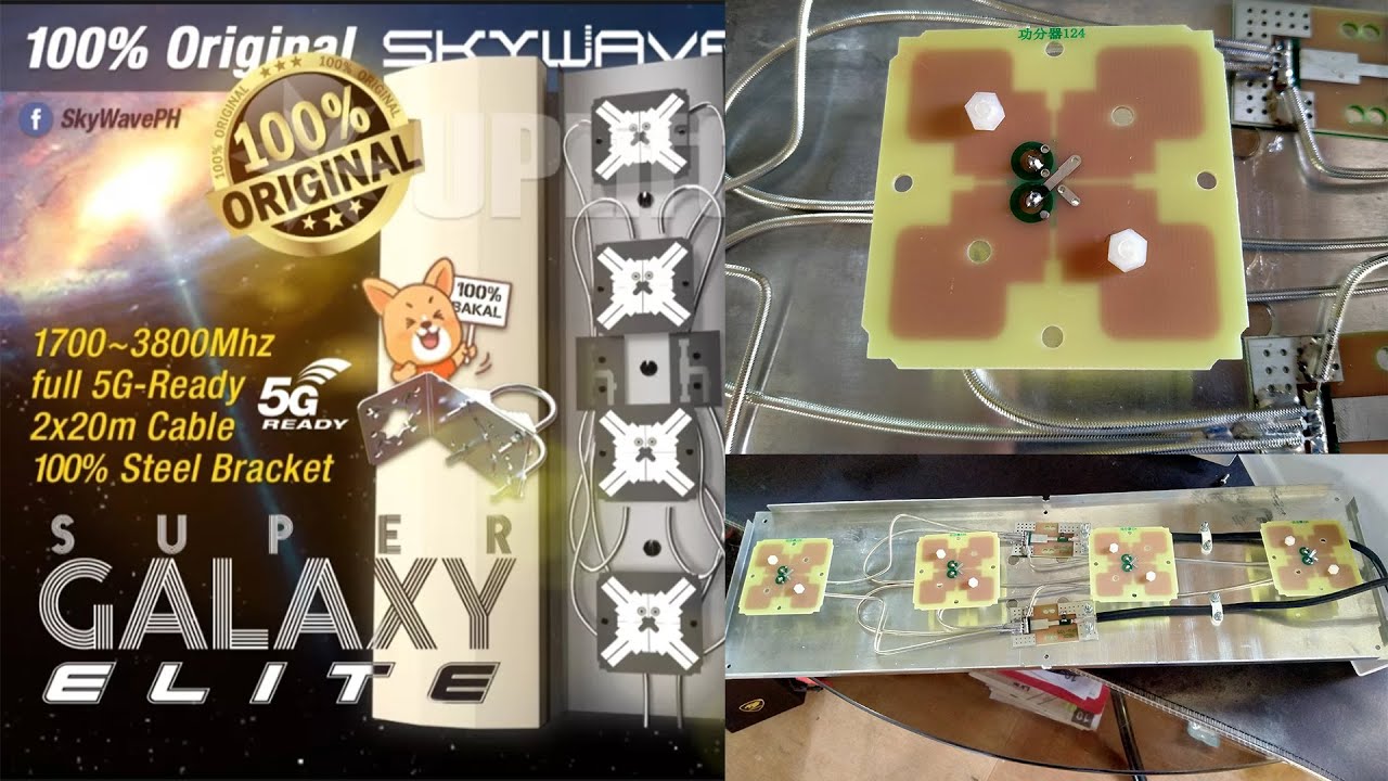 Skywave Super Galaxy Elite MIMO outdoor Antenna/ Unbox / Test & Teardown