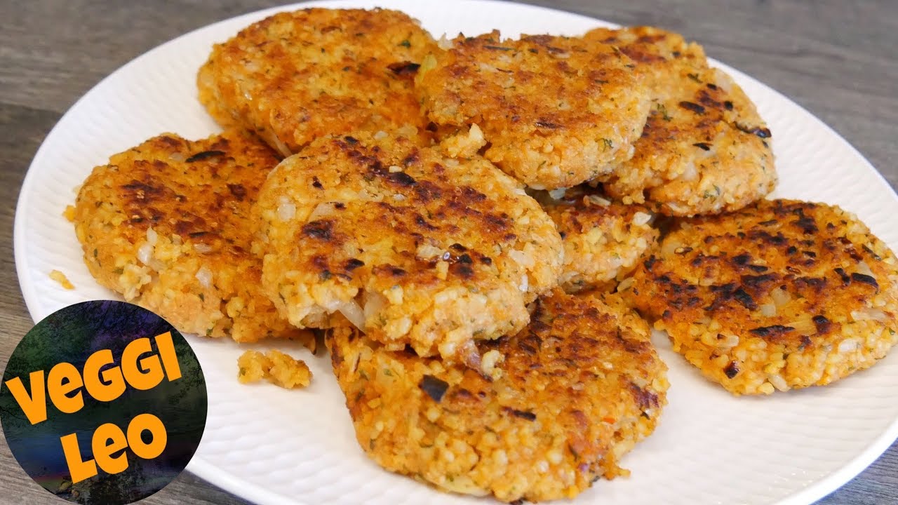 Bulgur Bratlinge | vegane Frikadellen