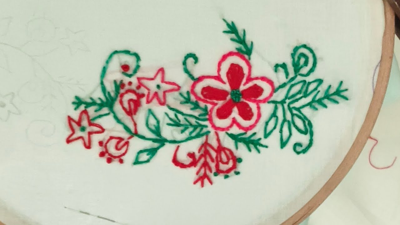 kashmiri Beautiful embroidery design