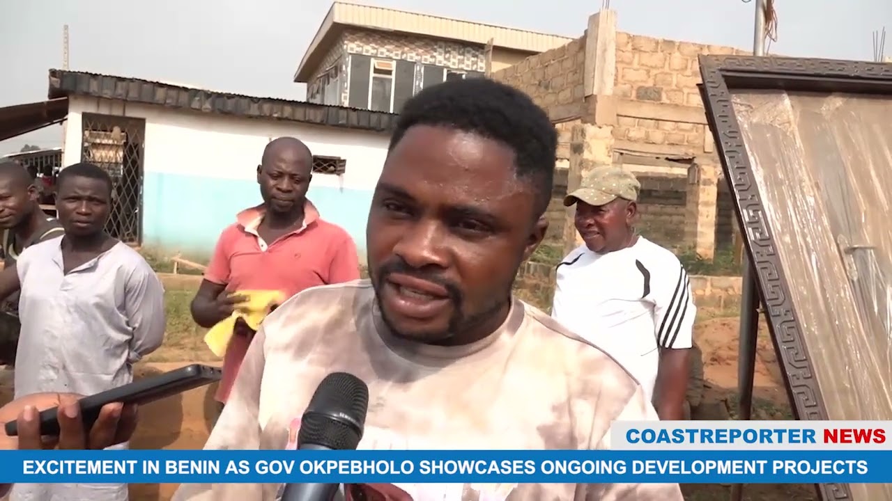 Excitement in Benin as Gov Okpebholo Showcases Ongoing Development Projects