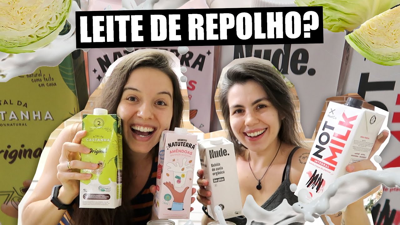 EXPERIMENTANDO LEITES VEGETAIS DO MERCADO #08 | TNM Vegg