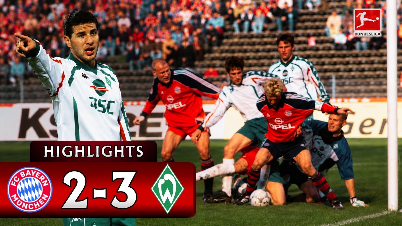 Bayern München vs. Werder Bremen | Torfestival der Grün-Weißen | Bundesliga 2000/01 Highlights