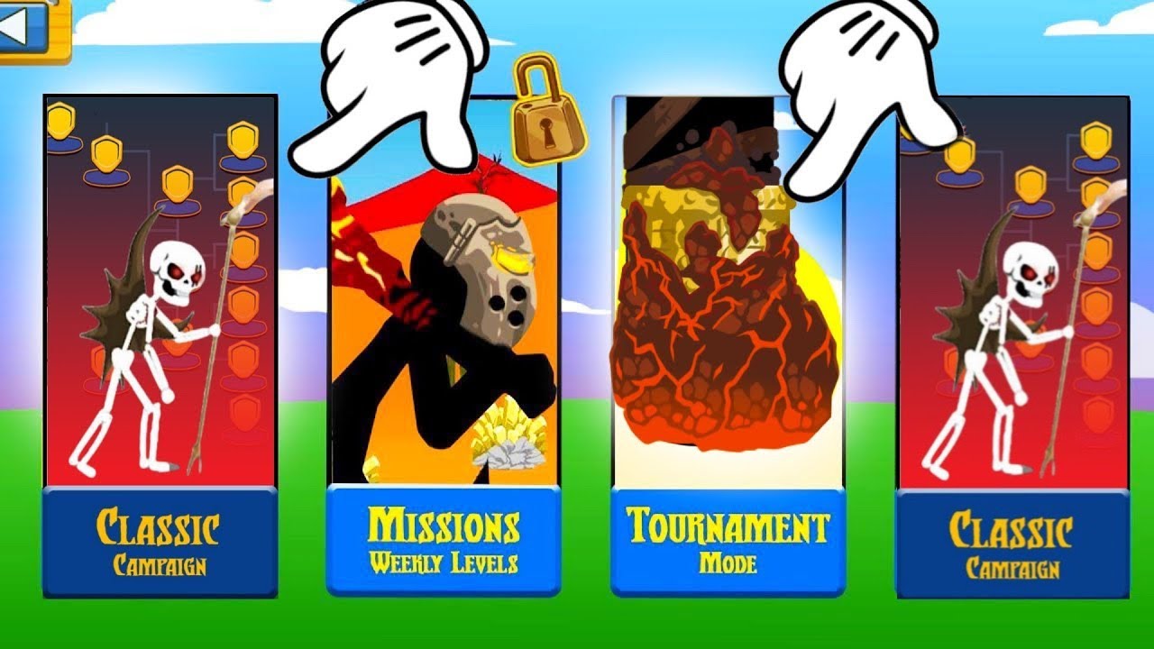 NEW STICK WAR MODE TOURNAMENT UPDATE - MOD STICK WAR LEGACY