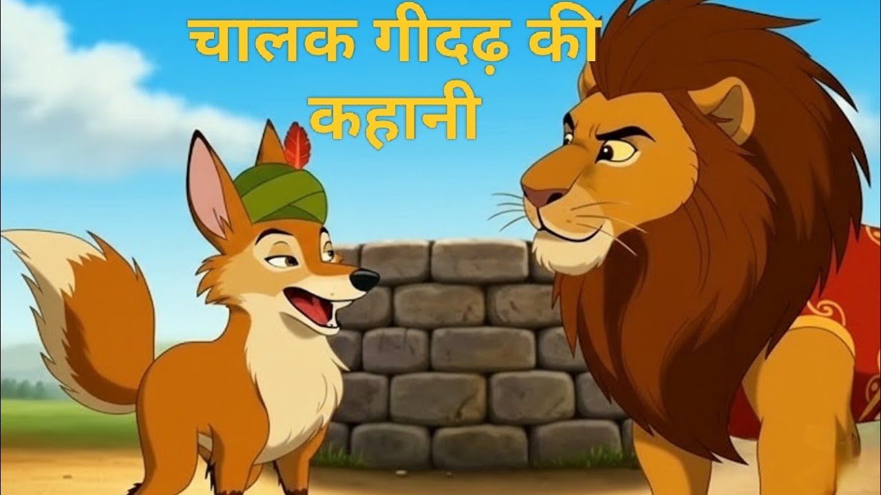 अहंकार का अंजाम 😨 | शेर और चालाक गीदड़ की खतरनाक चाल”#HindiMoralStory #MoralStoryHindi #KidsStor