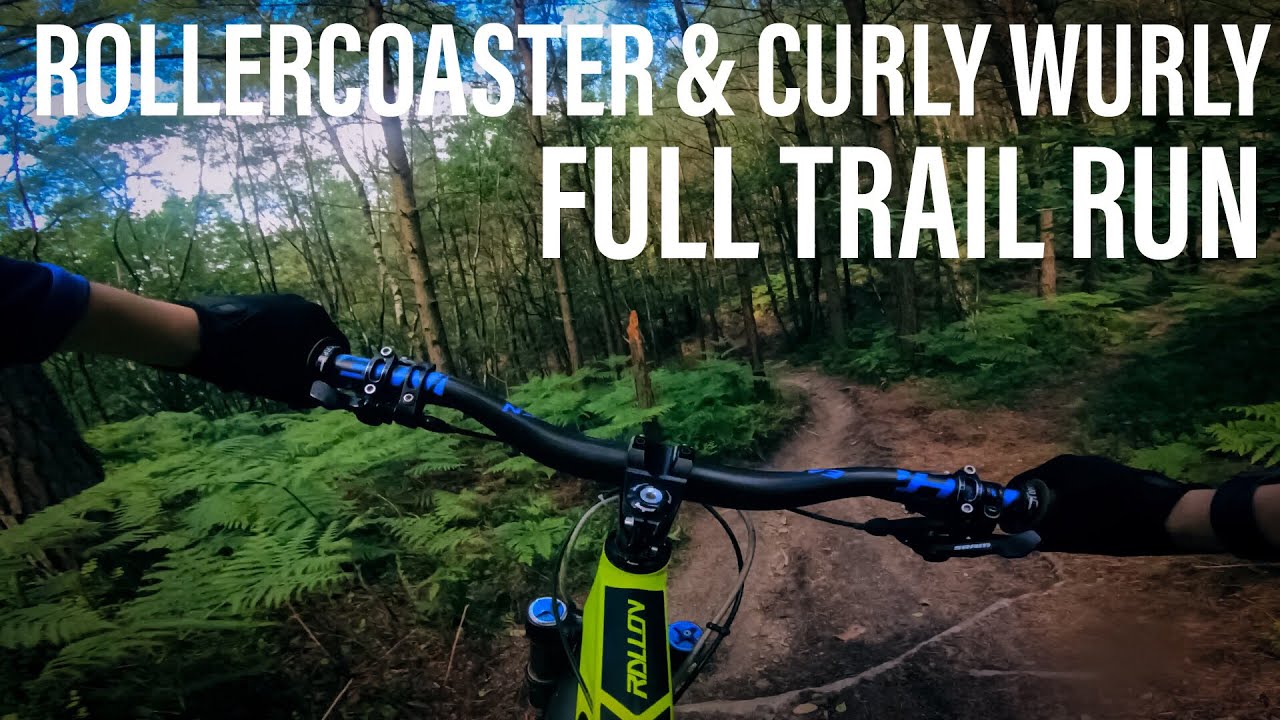 Rollercoaster and Curly Wurly Full trail // Surrey Hills MTB
