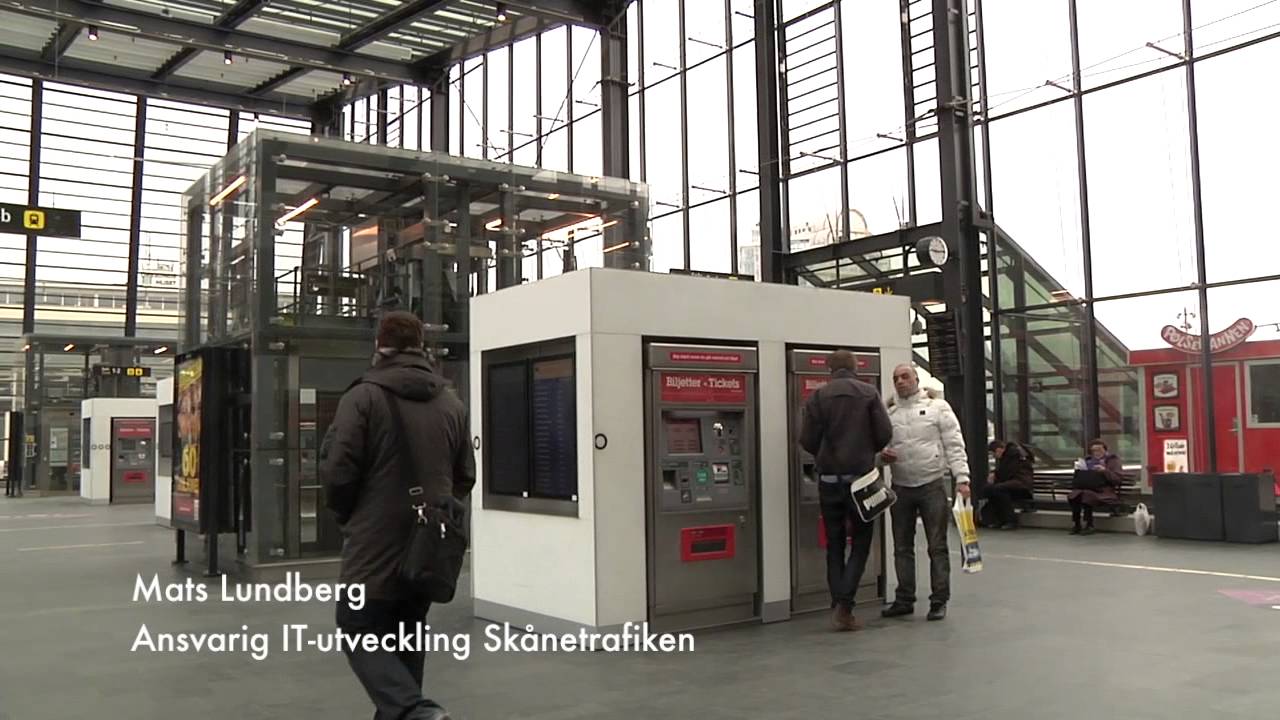 Jolugranskar Skånetrafikens biljettautomater